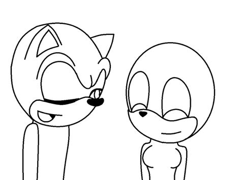 sonic couple base|sonic base sketch.